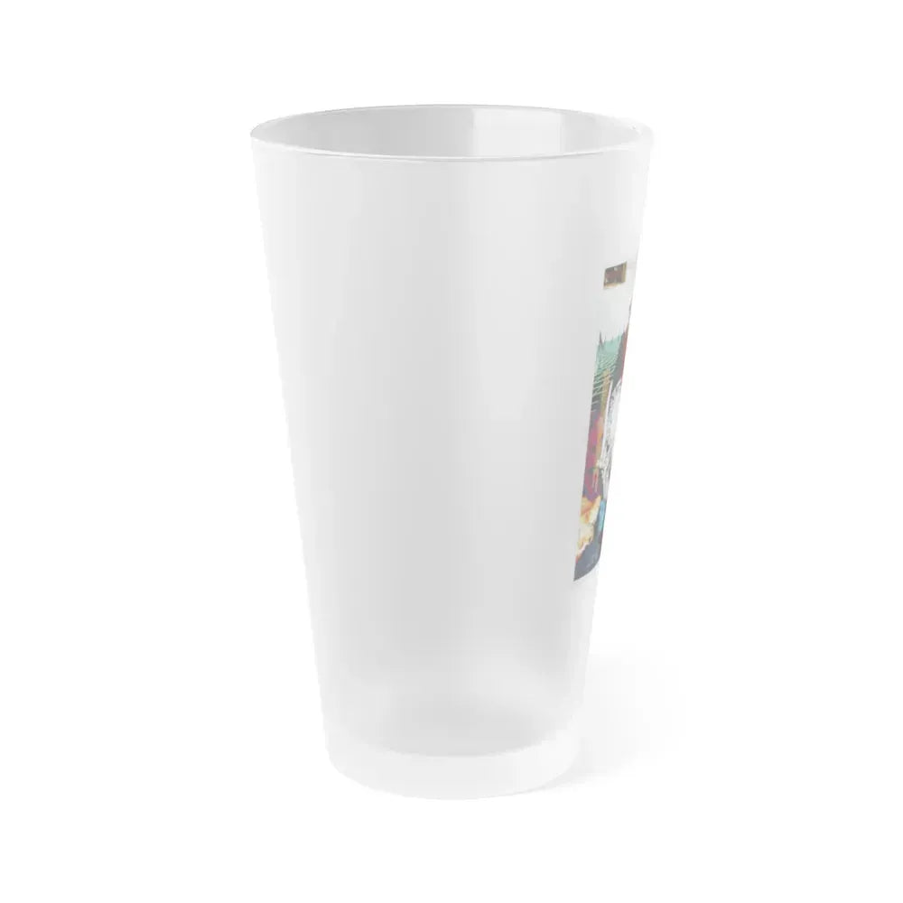 A NIGHTMARE ON ELM STREET (ASIAN) 1984 Movie Poster - Frosted Pint Glass 16oz - Go Mug Yourself