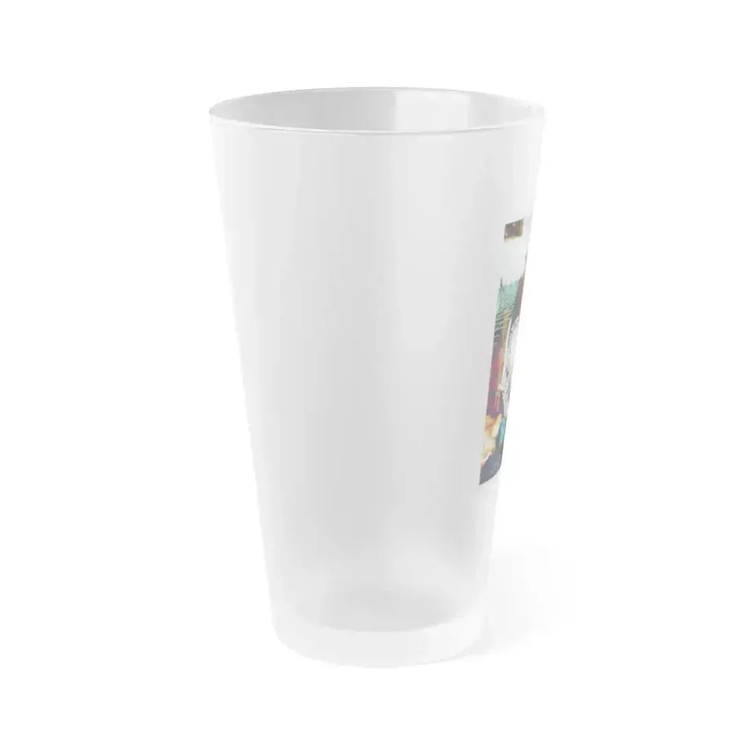 A NIGHTMARE ON ELM STREET (ASIAN) 1984 Movie Poster - Frosted Pint Glass 16oz - Go Mug Yourself