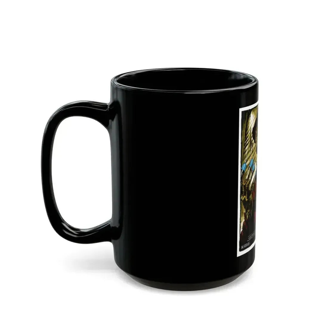 A NIGHTMARE ON ELM STREET III (ALAMO) 1987 Movie Poster - Black Coffee Mug - Go Mug Yourself