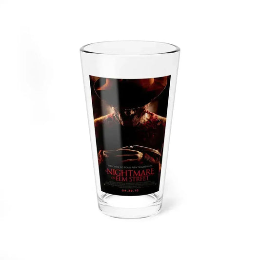 A NIGHTMARE ON ELM STREET (REMAKE) 1984 Movie Poster - Pint Glass 16oz 16oz - Go Mug Yourself