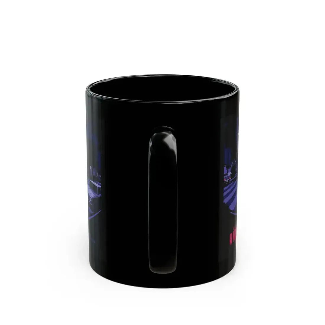 A NIGHTMARE ON ELM STREET (RERELEASE) 1984 Movie Poster - Black Coffee Mug - Go Mug Yourself