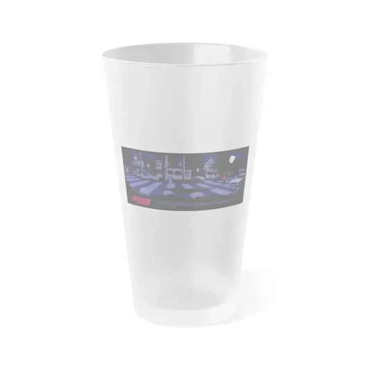A NIGHTMARE ON ELM STREET (RERELEASE) 1984 Movie Poster - Frosted Pint Glass 16oz 16oz Frosted - Go Mug Yourself