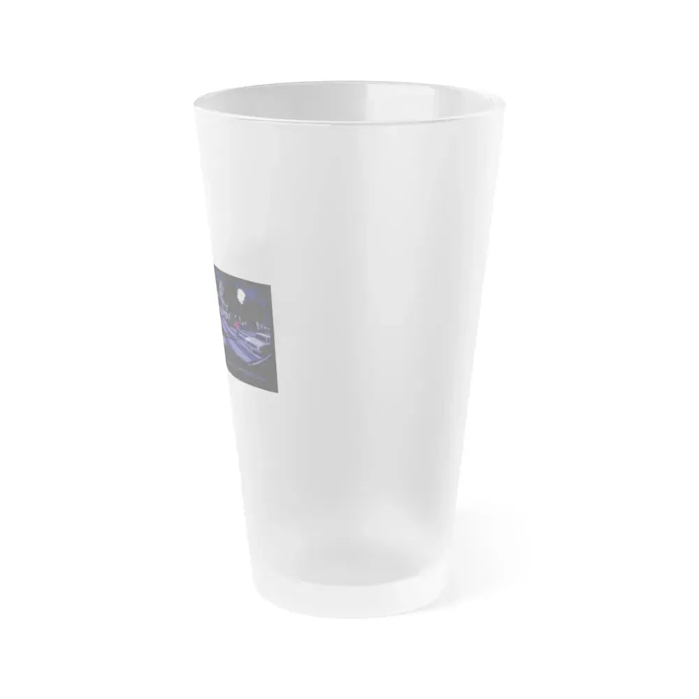 A NIGHTMARE ON ELM STREET (RERELEASE) 1984 Movie Poster - Frosted Pint Glass 16oz - Go Mug Yourself