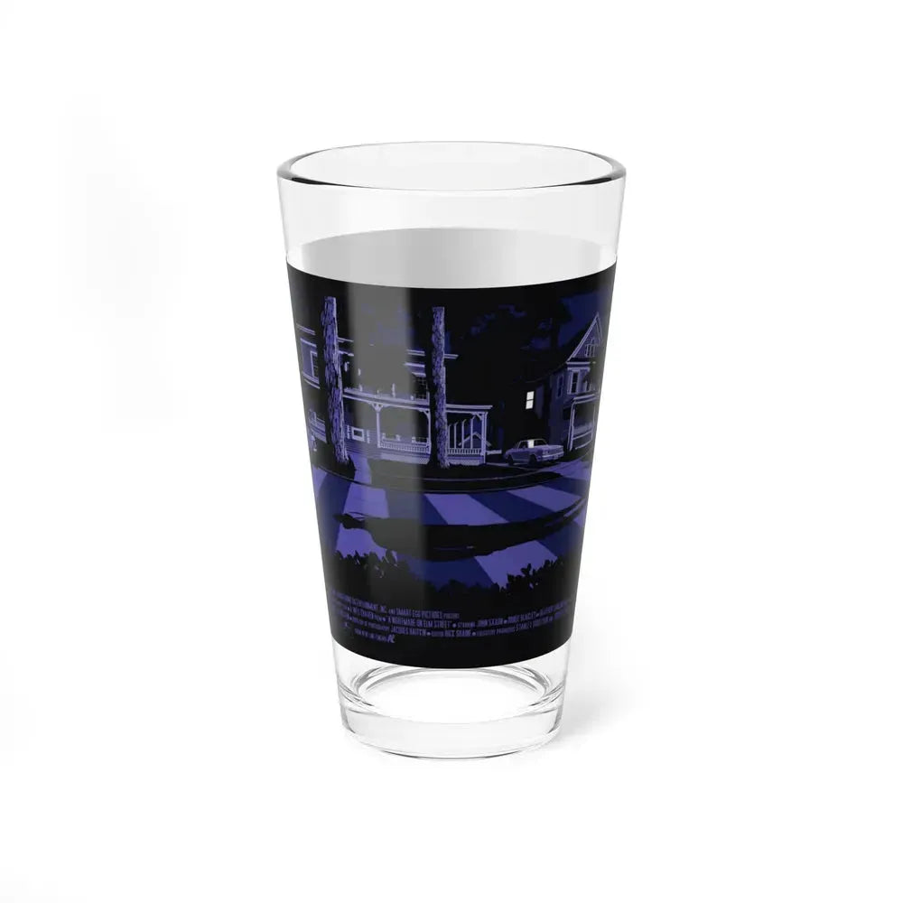 A NIGHTMARE ON ELM STREET (RERELEASE) 1984 Movie Poster - Pint Glass 16oz 16oz - Go Mug Yourself