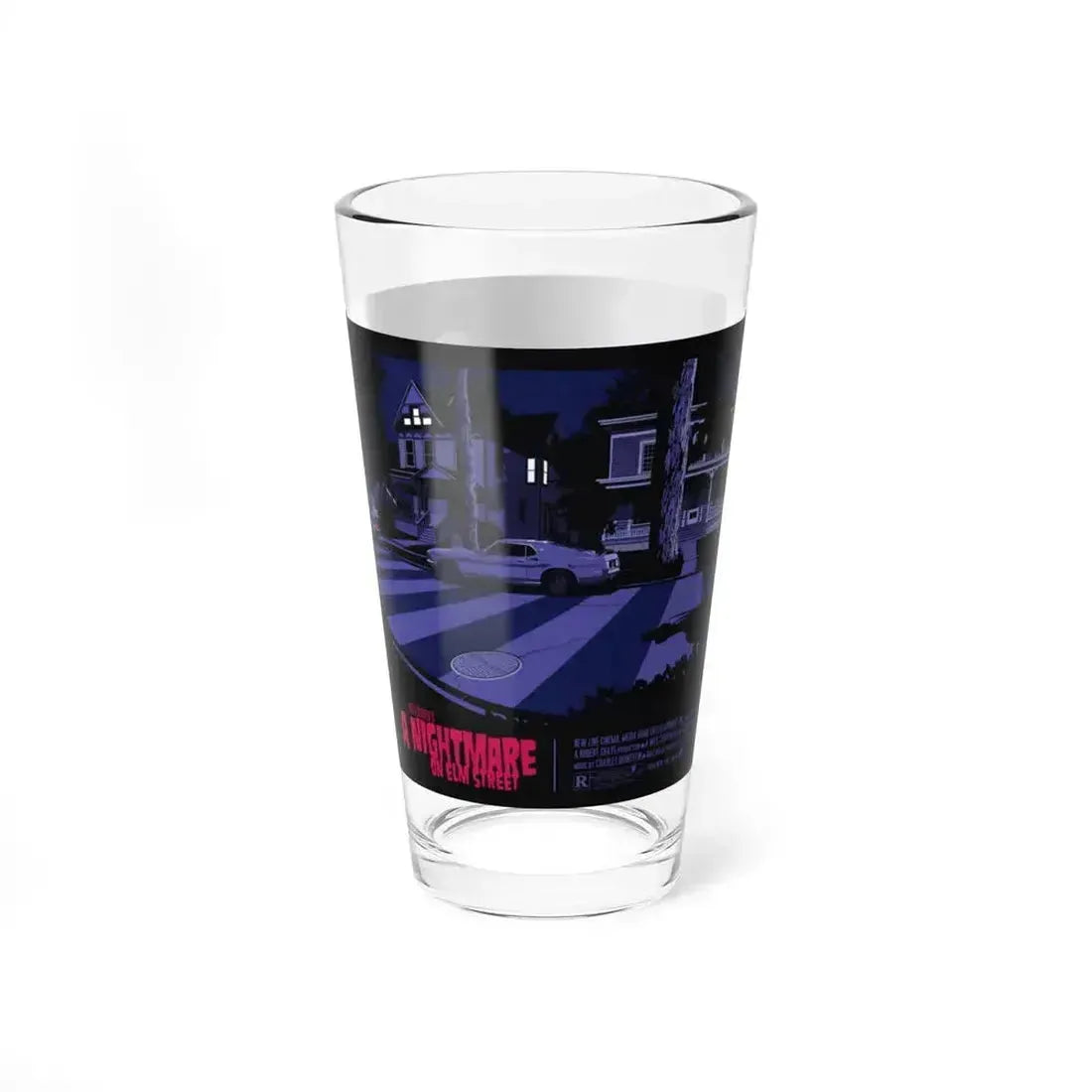 A NIGHTMARE ON ELM STREET (RERELEASE) 1984 Movie Poster - Pint Glass 16oz - Go Mug Yourself