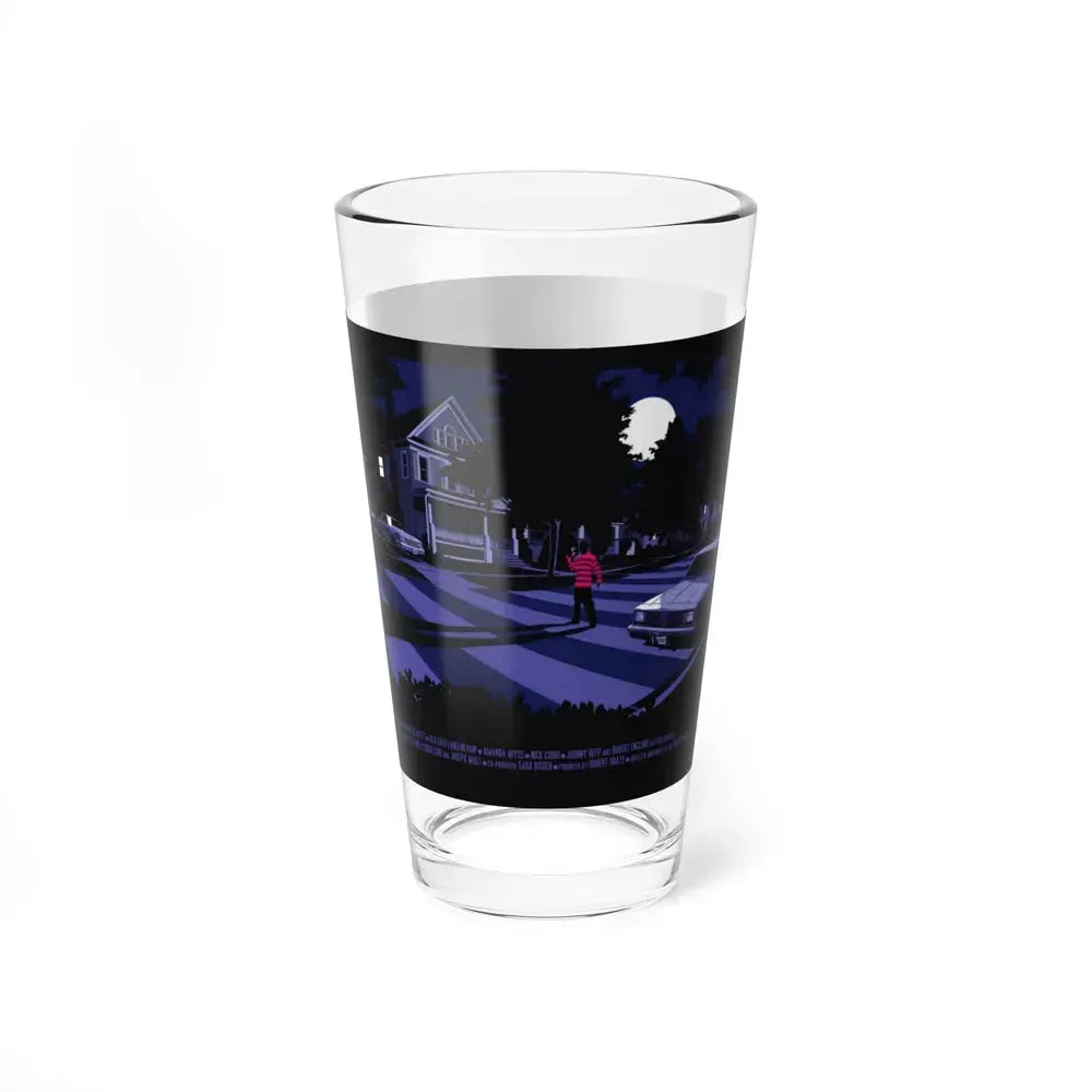 A NIGHTMARE ON ELM STREET (RERELEASE) 1984 Movie Poster - Pint Glass 16oz - Go Mug Yourself