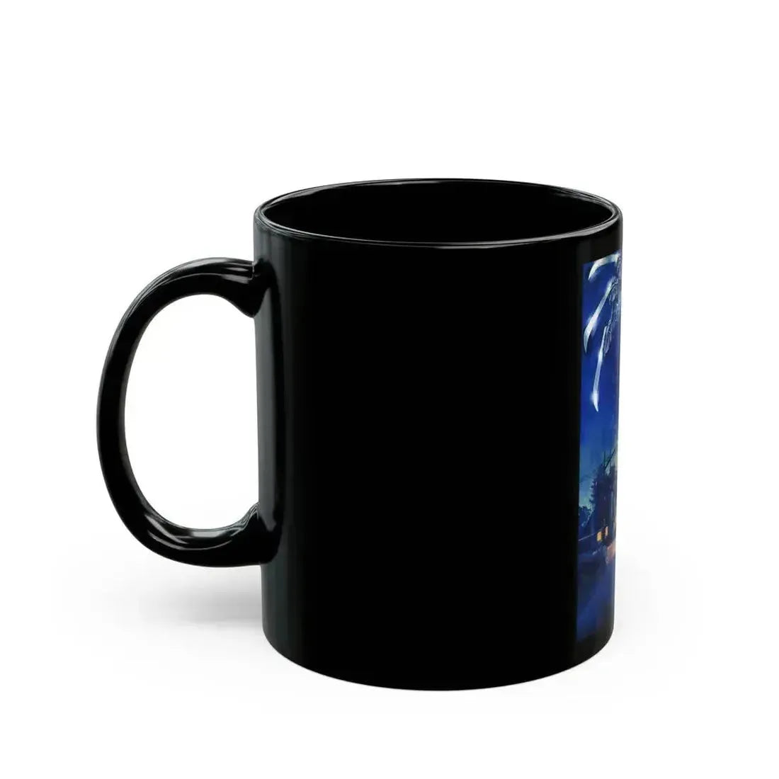 A NIGHTMARE ON ELM STREET (TEXTLESS) 1984 Movie Poster - Black Coffee Mug - Go Mug Yourself
