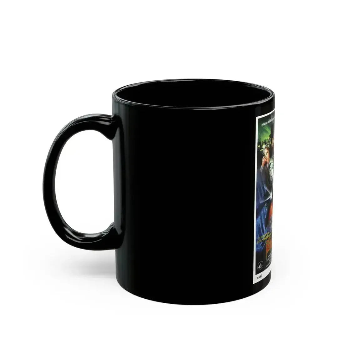 A NIGHTMARE ON ELM STREET (THAI) 1984 Movie Poster - Black Coffee Mug - Go Mug Yourself