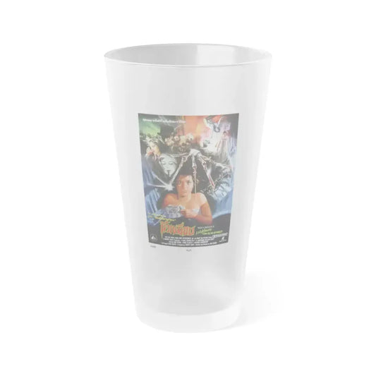 A NIGHTMARE ON ELM STREET (THAI) 1984 Movie Poster - Frosted Pint Glass 16oz Default Title - Go Mug Yourself