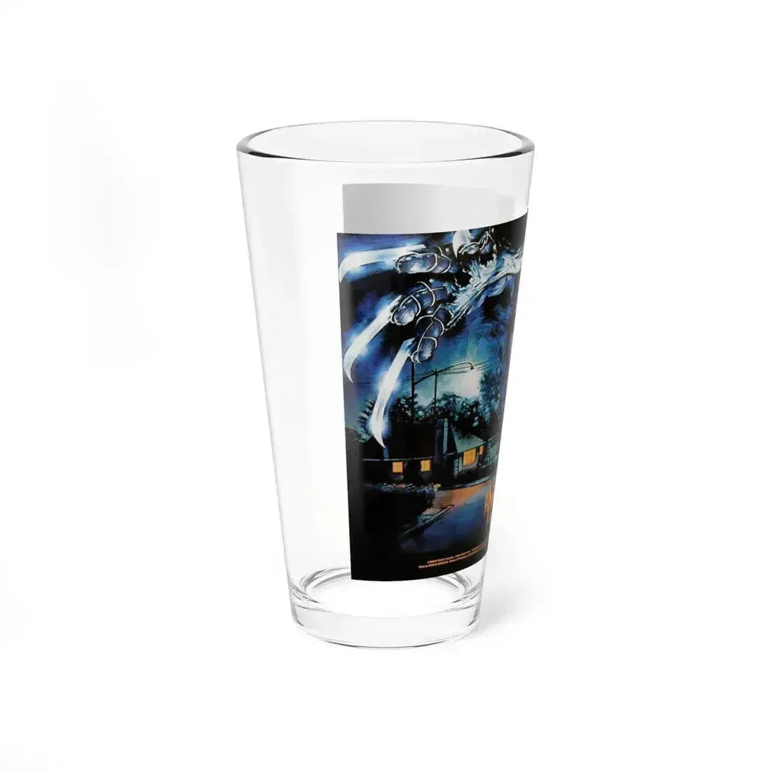 A NIGHTMARE ON ELM STREET (UK) 1984 Movie Poster - Pint Glass 16oz - Go Mug Yourself