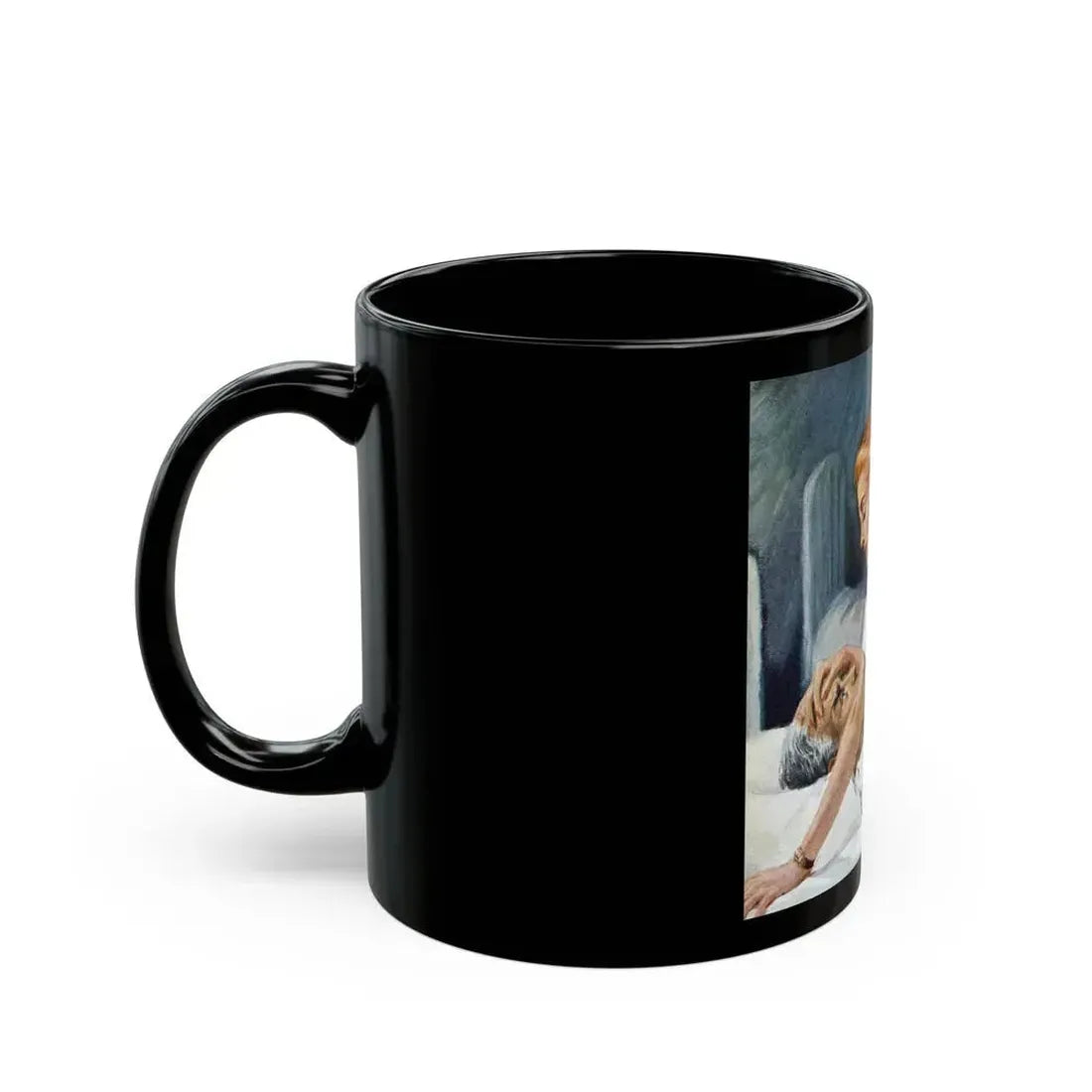 A Pair of Shoes, Good Housekeeping, April 1947 - Black Coffee Mug - Go Mug Yourself