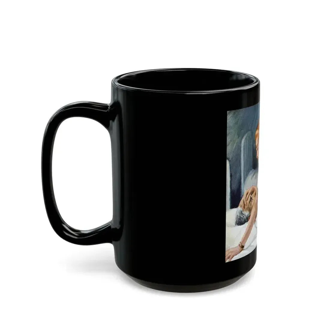 A Pair of Shoes, Good Housekeeping, April 1947 - Black Coffee Mug - Go Mug Yourself