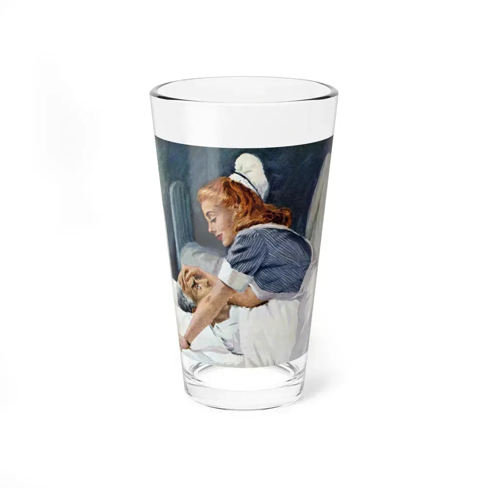 A Pair of Shoes, Good Housekeeping, April 1947 (Magazine Illustration) Pint Glass 16oz 16oz - Go Mug Yourself