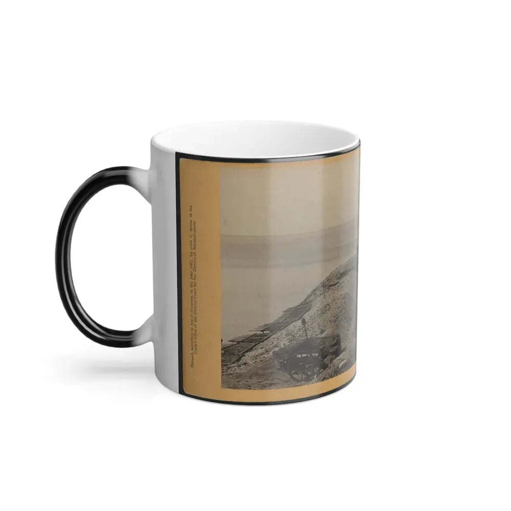 A Parapet of Fort Sumpter (I.E. Sumter), Looking Toward Morris Island (U.S. Civil War) Color Changing Coffee Mug 11oz - Go Mug Yourself