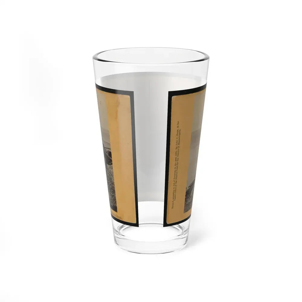 A Parapet Of Fort Sumpter (I.E. Sumter), Looking Toward Morris Island (U.S. Civil War) Pint Glass 16oz - Go Mug Yourself