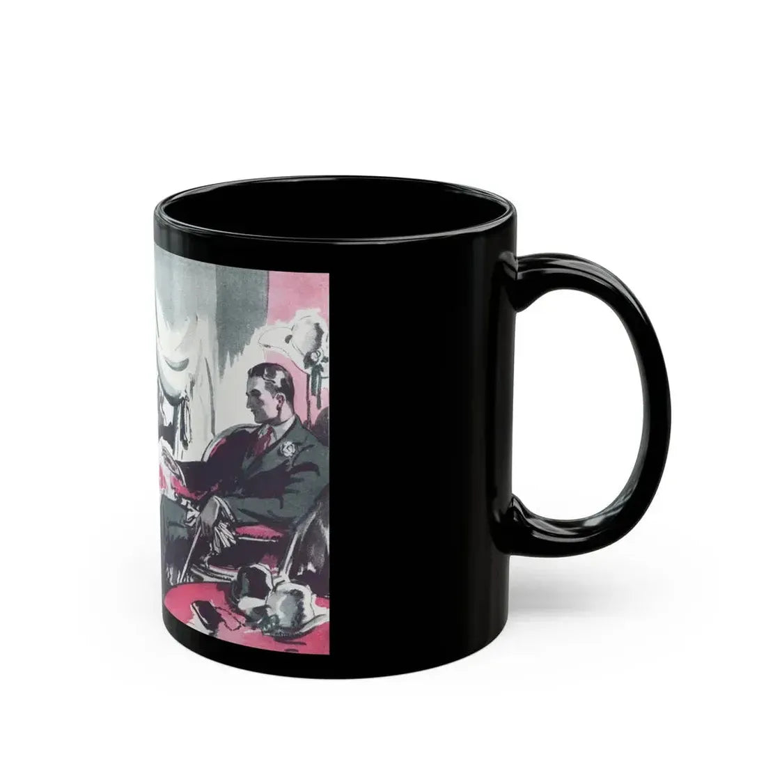 A Paris Bargain (1), McCall's, April 1930 - Black Coffee Mug - Go Mug Yourself