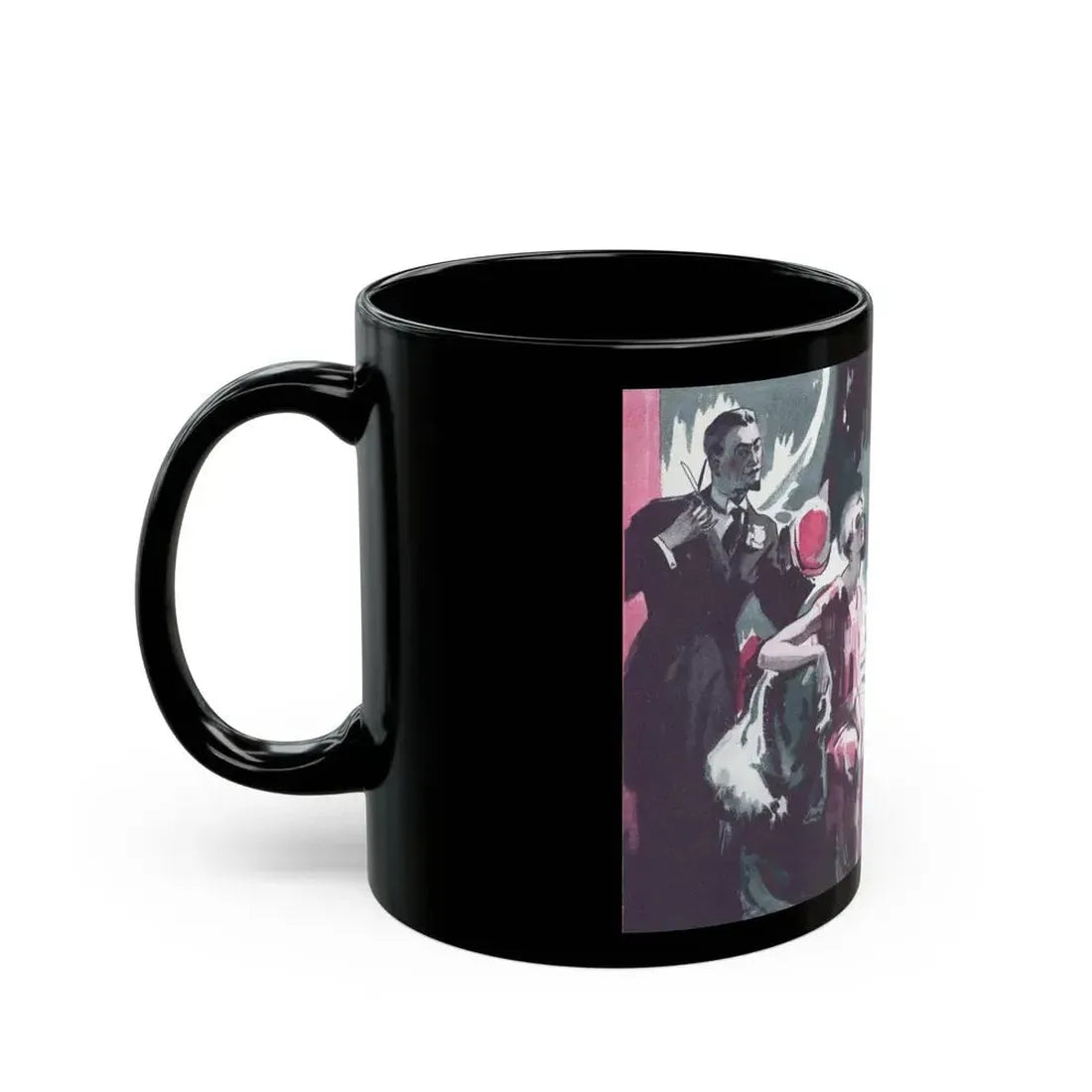 A Paris Bargain (1), McCall's, April 1930 - Black Coffee Mug - Go Mug Yourself