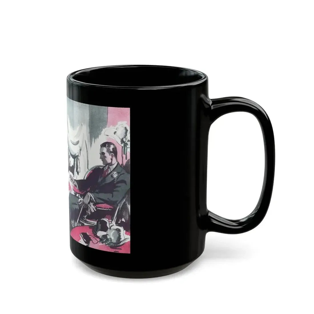 A Paris Bargain (1), McCall's, April 1930 - Black Coffee Mug - Go Mug Yourself