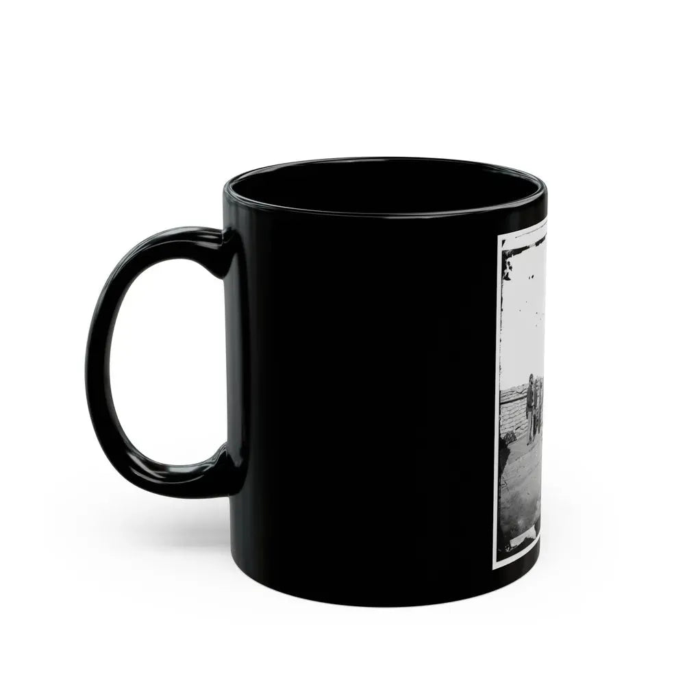 A Parrott Gun (Trained On Sumter ) (U.S. Civil War) Black Coffee Mug - Go Mug Yourself