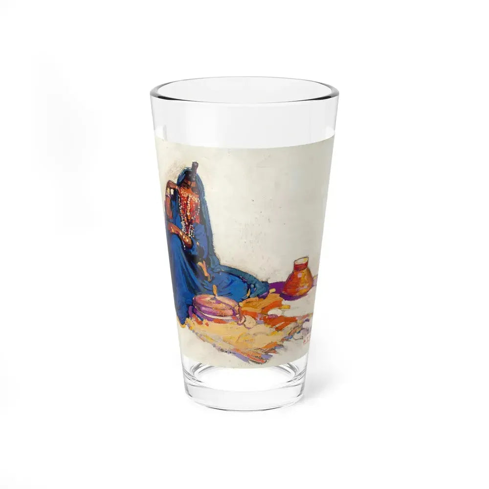A Pilgrimage to Palestine, 1927 (Magazine Illustration) Pint Glass 16oz 16oz - Go Mug Yourself