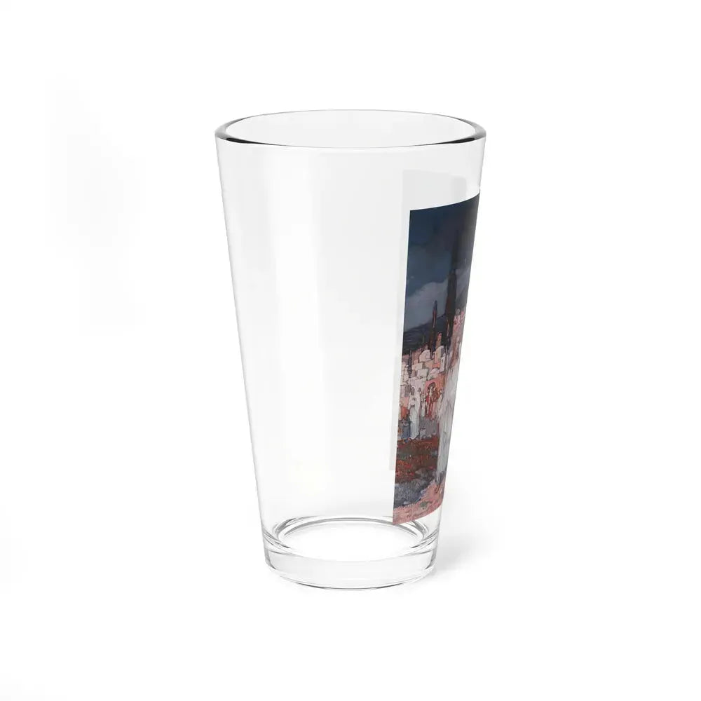 A Pilgrimage to Palestine, Ladies' Home Journal, September 1927 (Magazine Illustration) Pint Glass 16oz - Go Mug Yourself