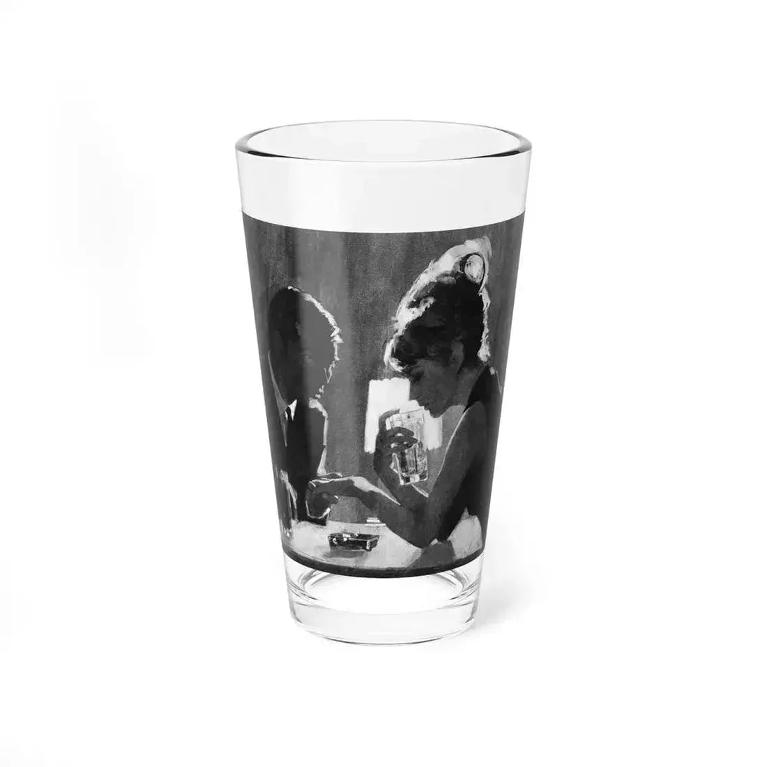 A Pinch Or Two Of Rue by Ruth Tempest, Woman magazine, 1965 (Magazine Illustration) Pint Glass 16oz 16oz - Go Mug Yourself