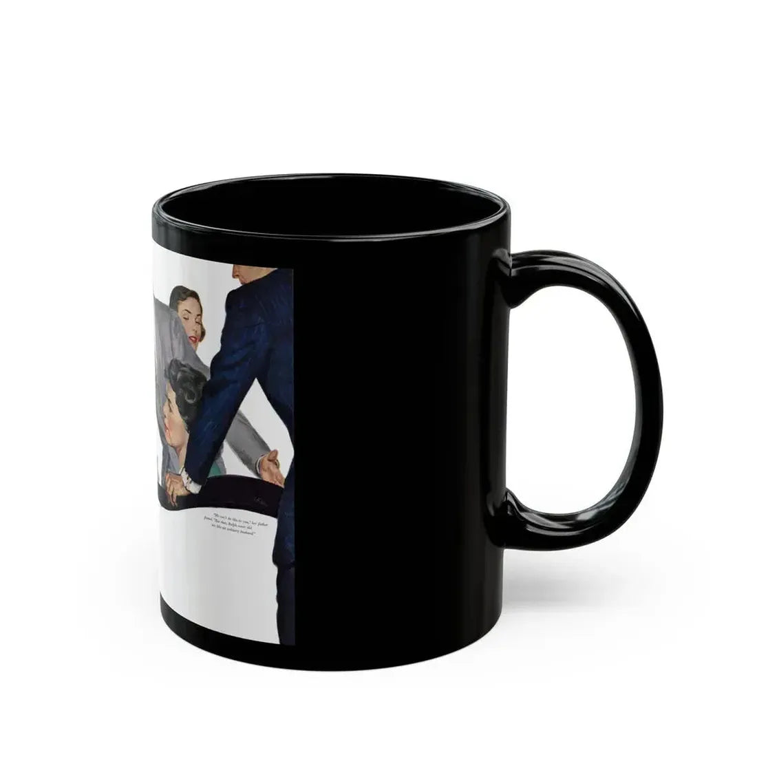 A Place of Our Own, McCall's, January 1952 - Black Coffee Mug - Go Mug Yourself