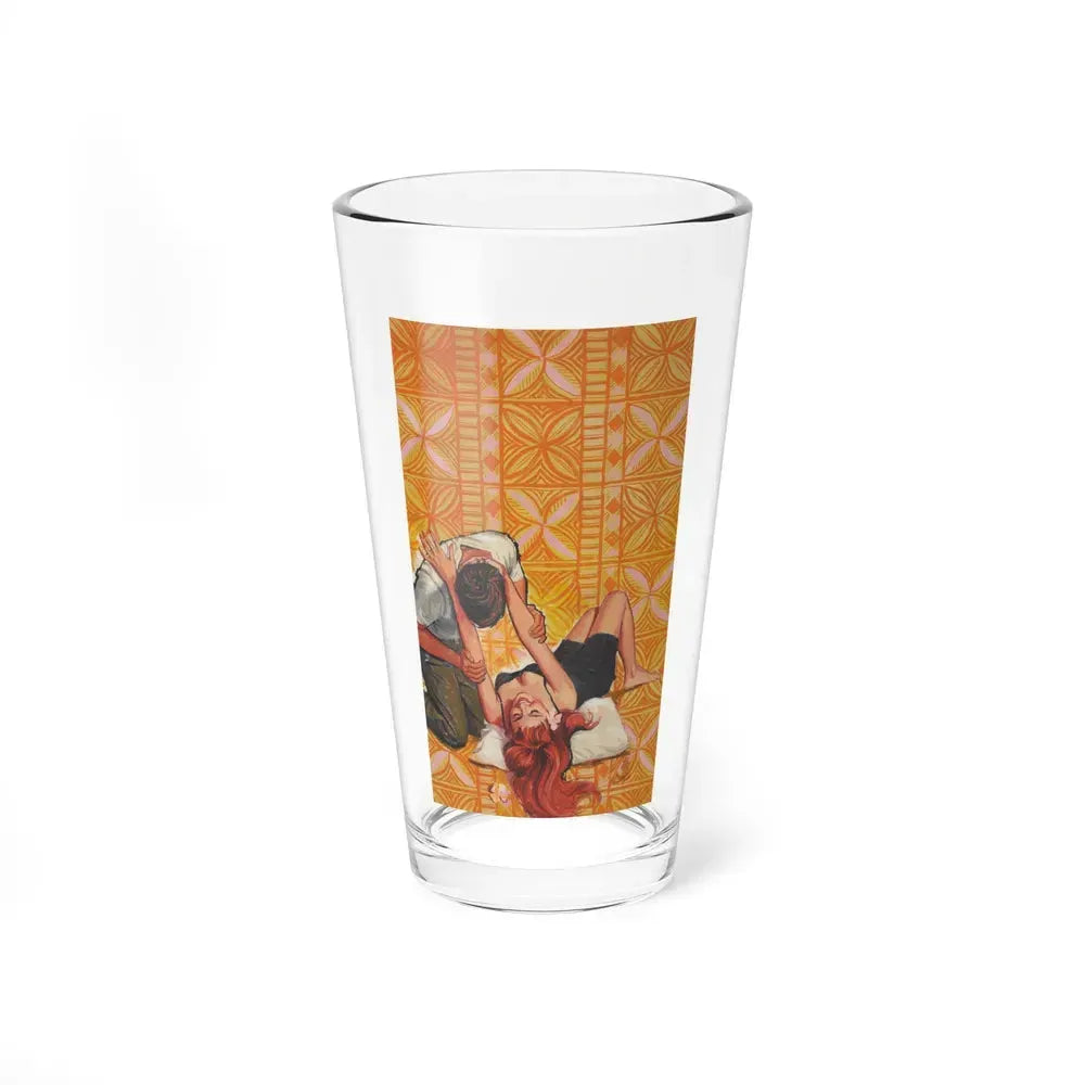 A Place to Sleep, paperback cover, 1962 - Pint Glass 16oz 16oz - Go Mug Yourself