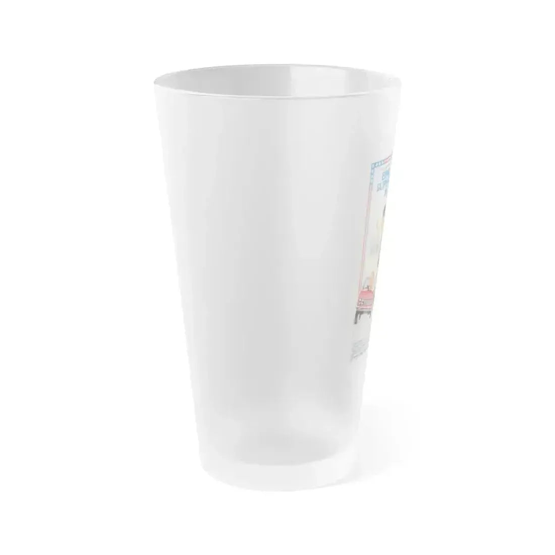 A POLICEWOMAN IN NEW YORK 1981 Movie Poster - Frosted Pint Glass 16oz - Go Mug Yourself