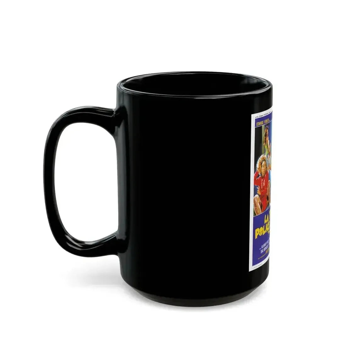 A POLICEWOMAN OF THE VICE SQUAD 1982 Movie Poster - Black Coffee Mug - Go Mug Yourself