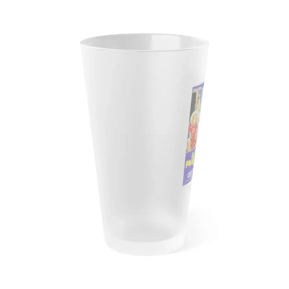 A POLICEWOMAN OF THE VICE SQUAD 1982 Movie Poster - Frosted Pint Glass 16oz - Go Mug Yourself