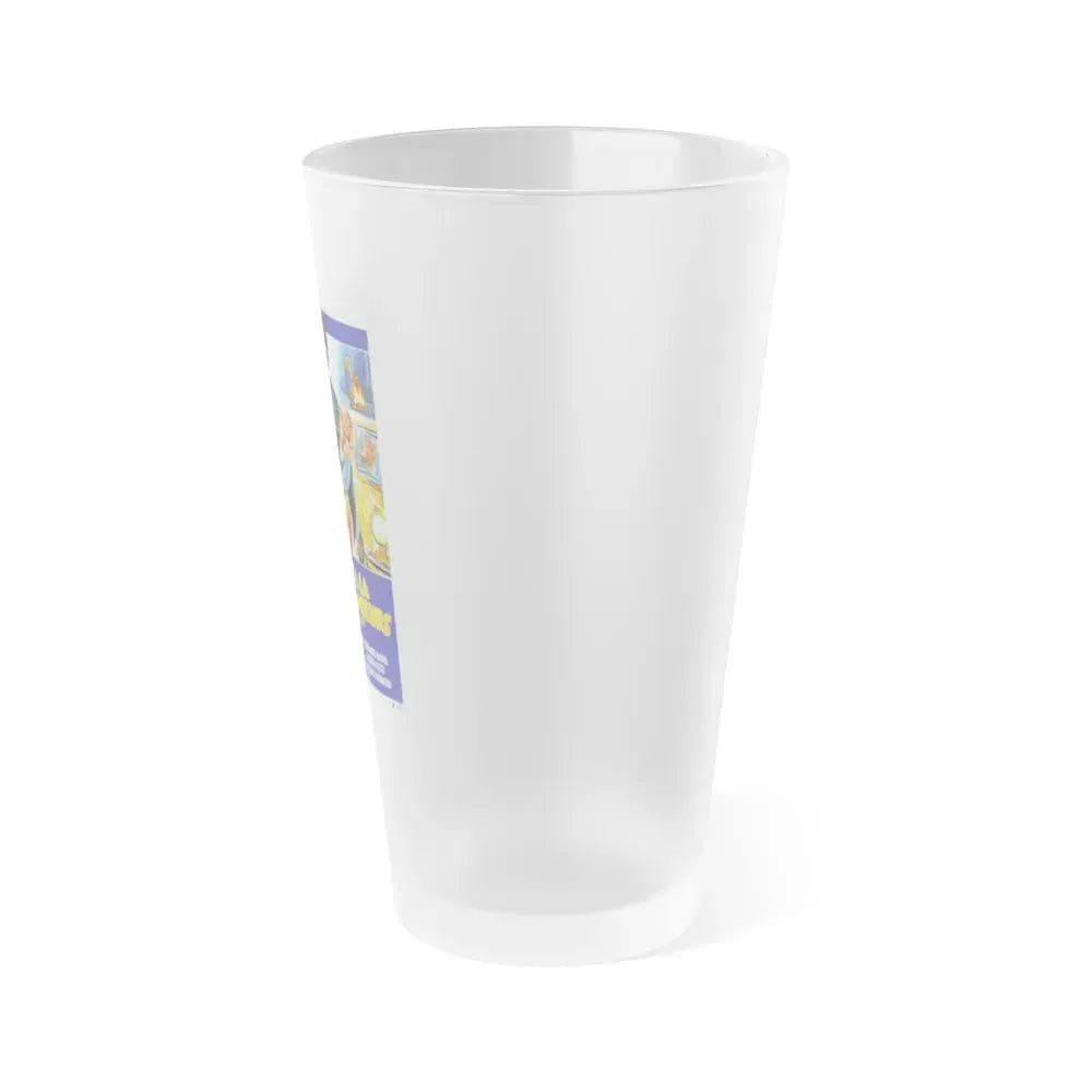 A POLICEWOMAN OF THE VICE SQUAD 1982 Movie Poster - Frosted Pint Glass 16oz - Go Mug Yourself