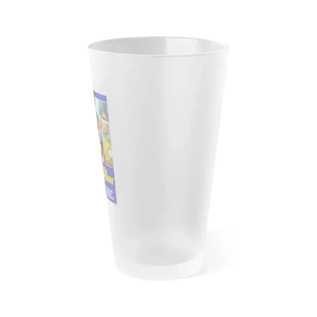 A POLICEWOMAN OF THE VICE SQUAD 1982 Movie Poster - Frosted Pint Glass 16oz - Go Mug Yourself