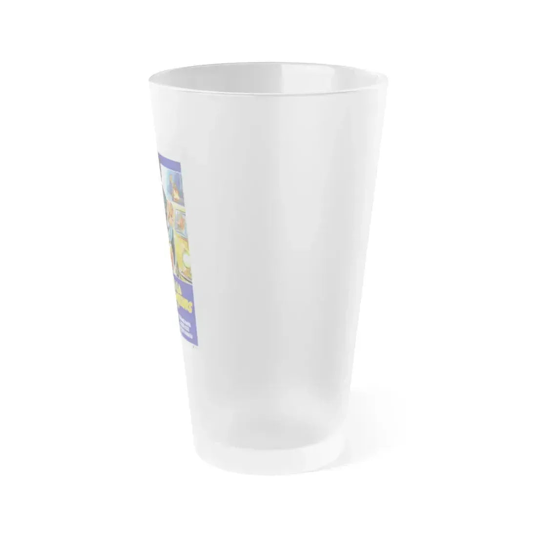 A POLICEWOMAN OF THE VICE SQUAD 1982 Movie Poster - Frosted Pint Glass 16oz - Go Mug Yourself