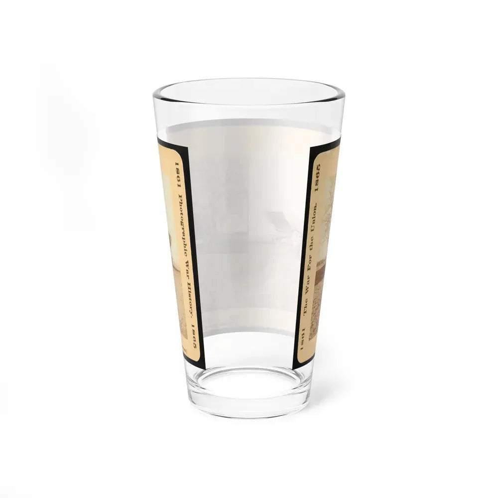 A Pontoon Boat On Wheels (U.S. Civil War) Pint Glass 16oz - Go Mug Yourself