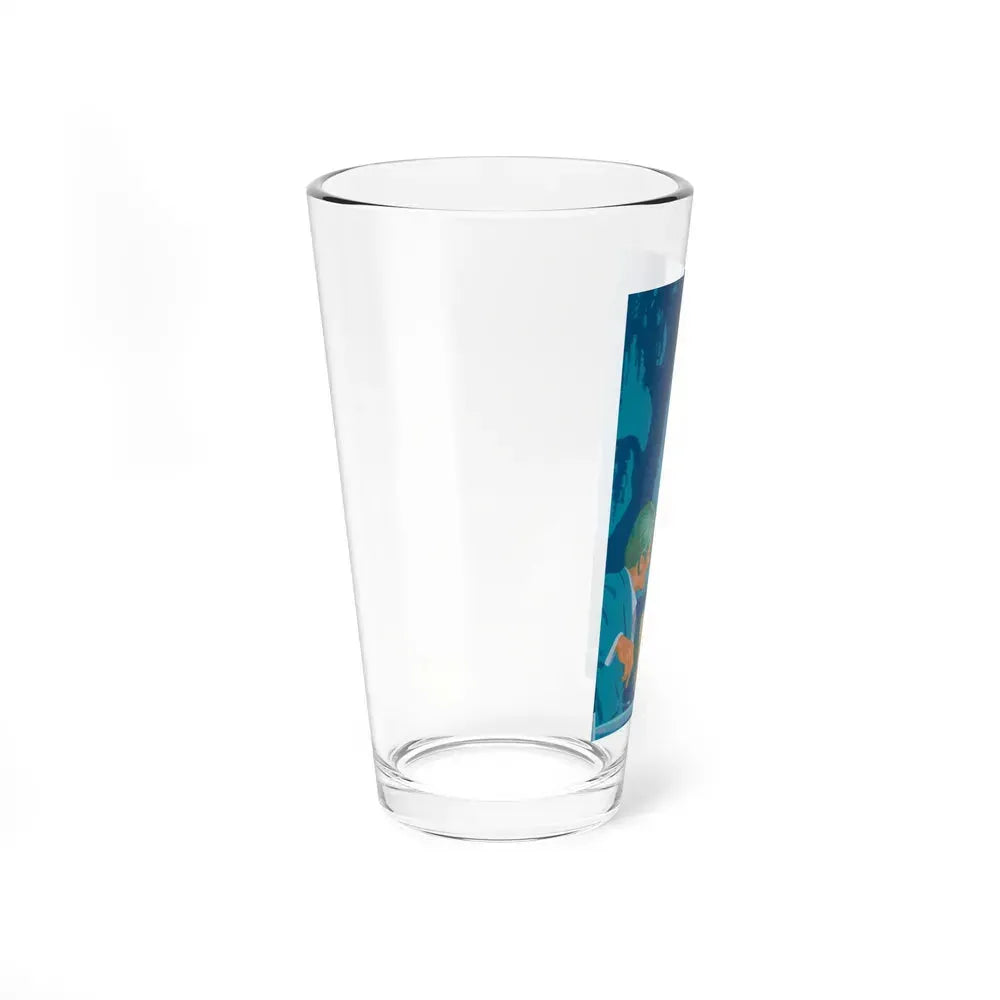 A Portrait with Love, paperback cover - Pint Glass 16oz - Go Mug Yourself