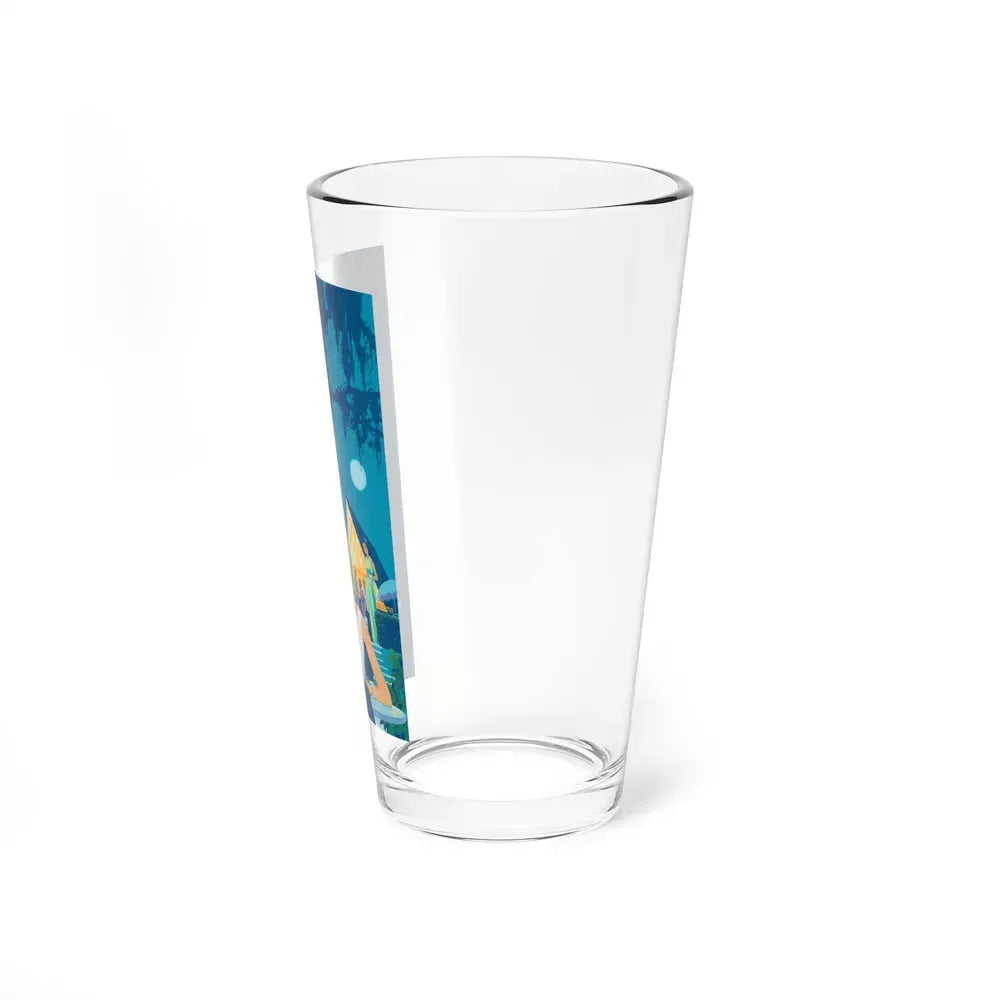 A Portrait with Love, paperback cover - Pint Glass 16oz - Go Mug Yourself