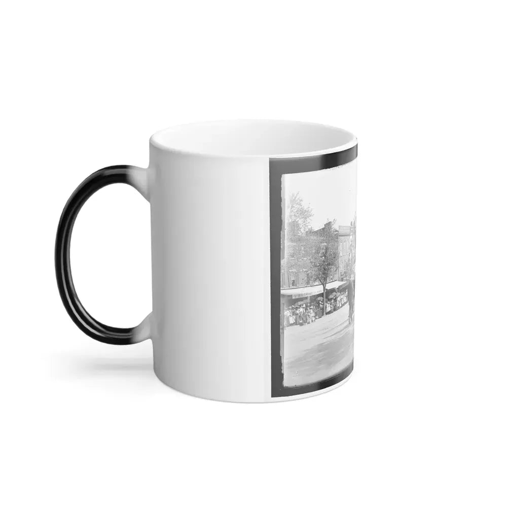 A Post From Trenton, N.J., With Tattered Battle Flags (U.S. Civil War) Color Changing Coffee Mug 11oz - Go Mug Yourself