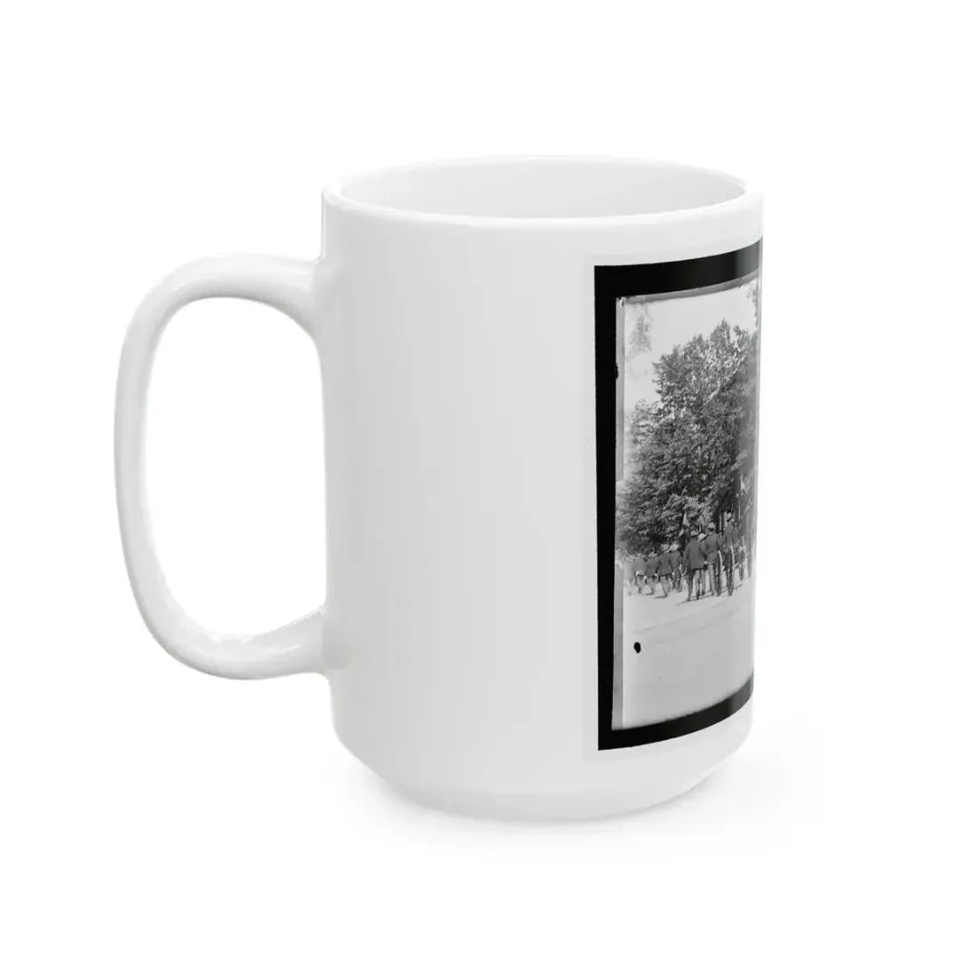 A Post Of Mountain Howitzers That Saw War Service (U.S. Civil War) White Coffee Mug - Go Mug Yourself