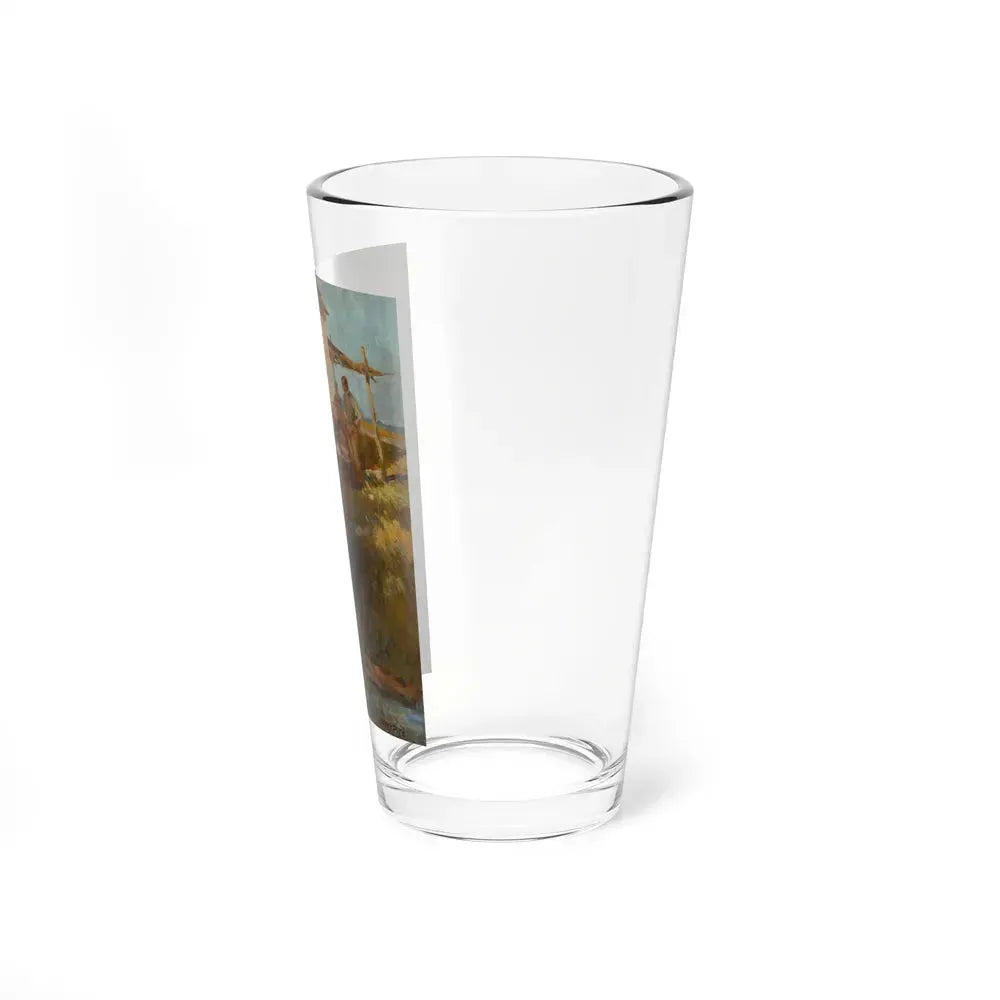A Prairie Rose, book cover (Little Brown, 1941) (Magazine Illustration) Pint Glass 16oz - Go Mug Yourself