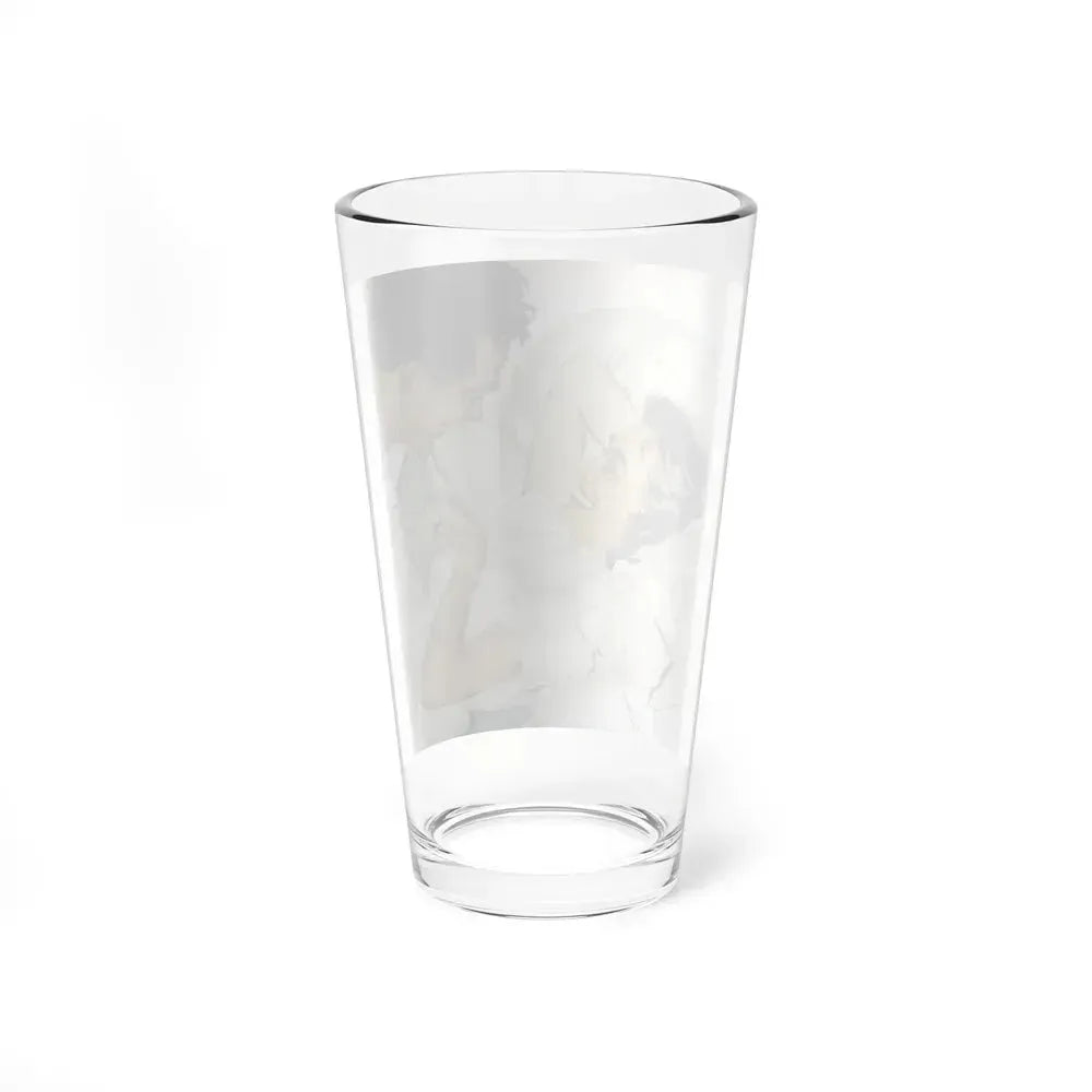 A Present from An Angel, Good Housekeeping, November 1955 (Magazine Illustration) Pint Glass 16oz - Go Mug Yourself