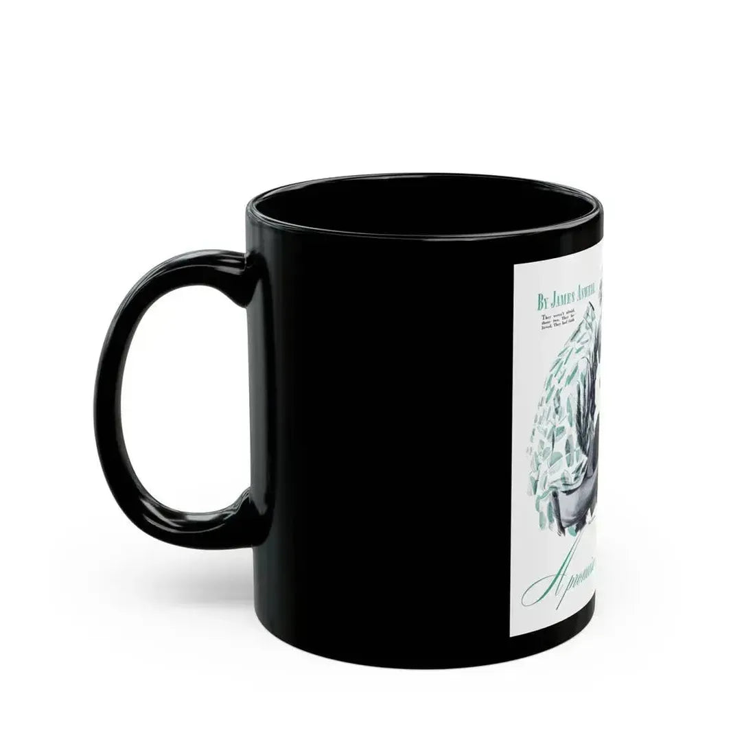 A Promise To Mark, Good Housekeeping, July 1943 - Black Coffee Mug - Go Mug Yourself