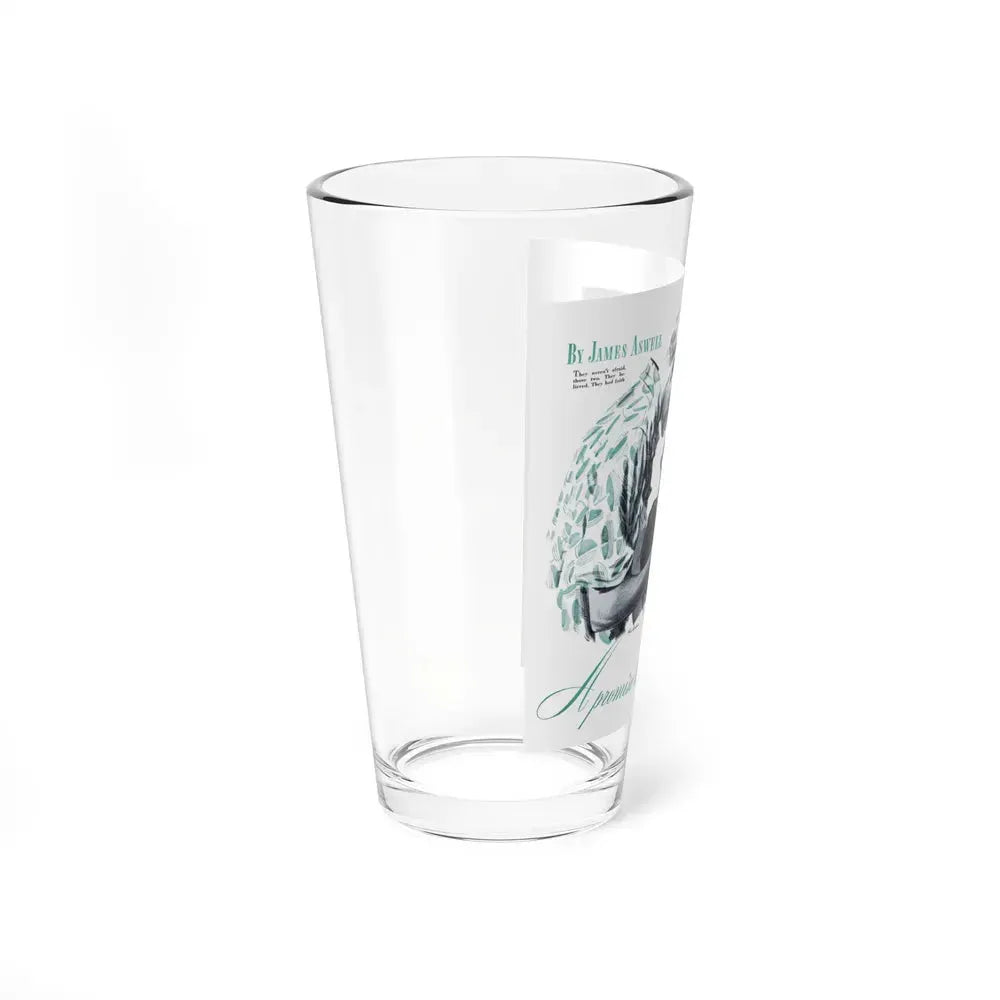 A Promise To Mark, Good Housekeeping, July 1943 (Magazine Illustration) Pint Glass 16oz - Go Mug Yourself