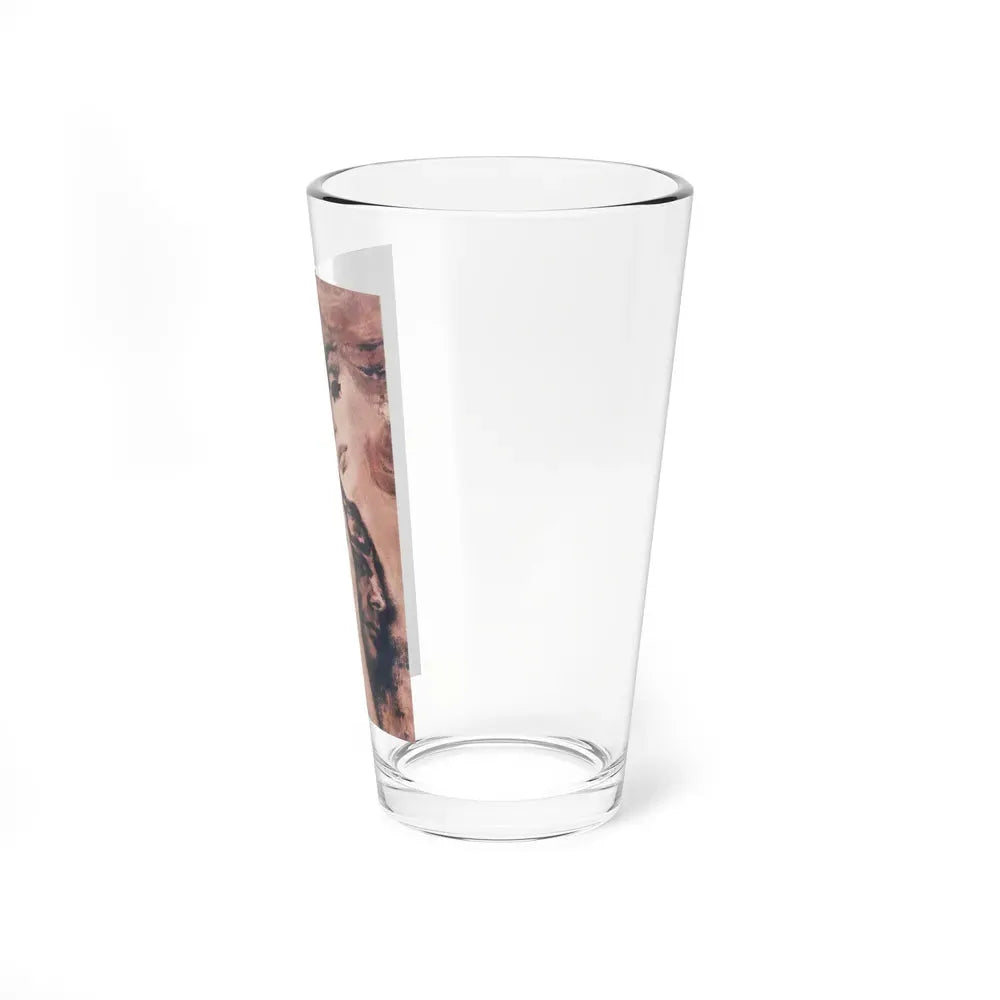 A Question of Sharing, Woman's Own Magazine, September 1963 (Magazine Illustration) Pint Glass 16oz - Go Mug Yourself