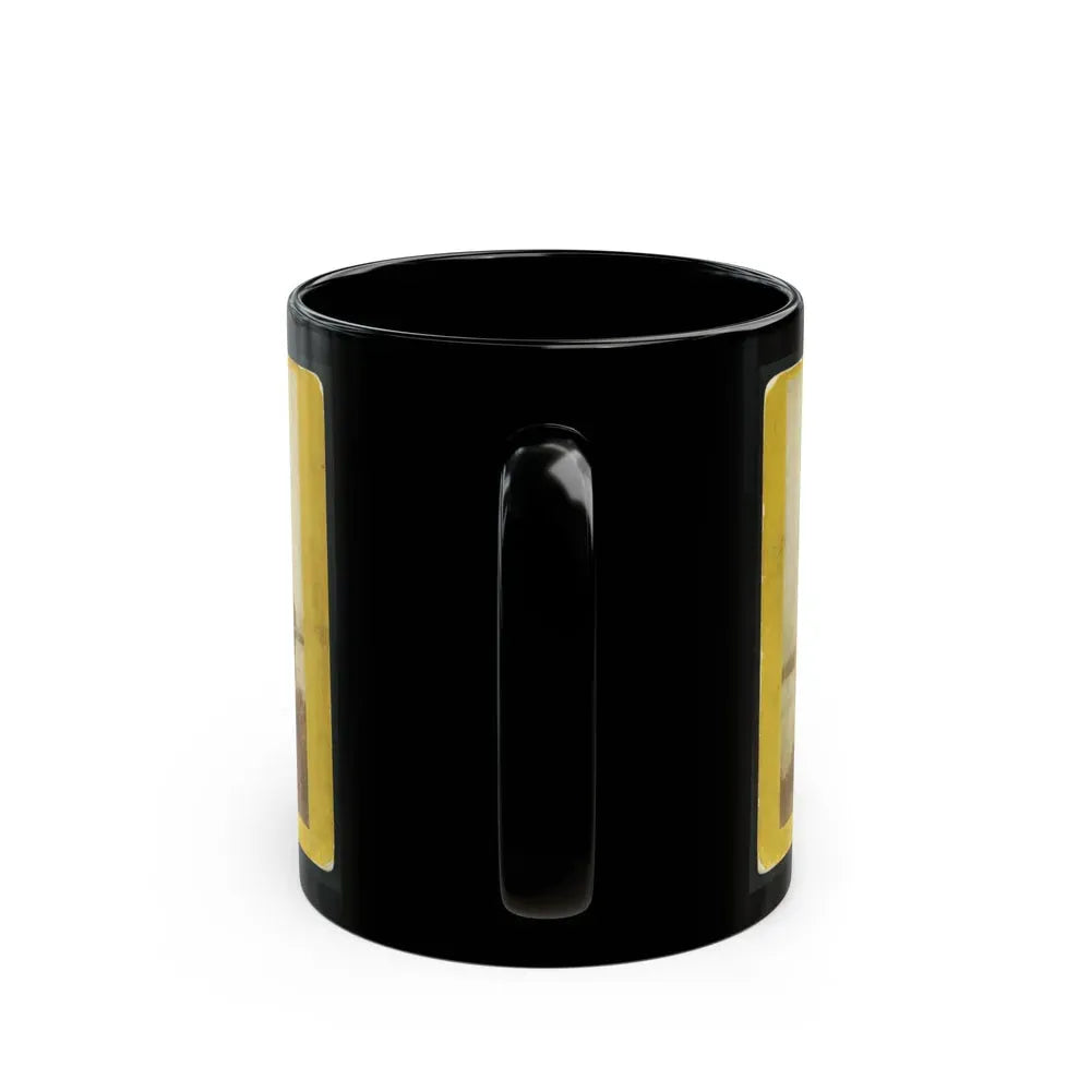 A Rare Specimen Found On Hill Above Fort Riley, Kansas, 420 Miles West Of St. Louis, Mo. (U.S. Civil War) Black Coffee Mug - Go Mug Yourself