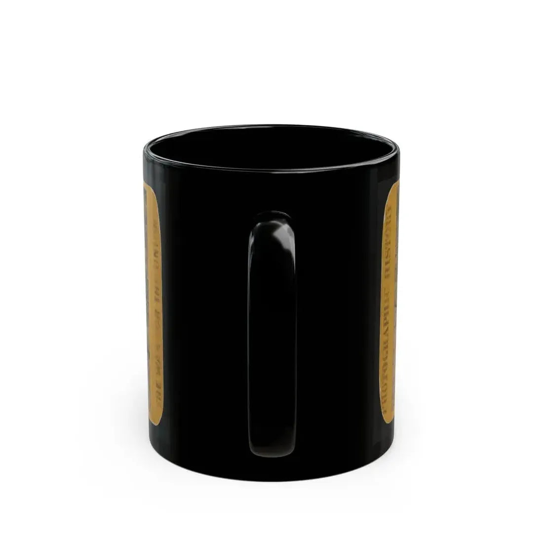 A Rebel Soldier, Killed In The Trenches Before Petersburgh (I.E. Petersburg) ... (U.S. Civil War) Black Coffee Mug - Go Mug Yourself