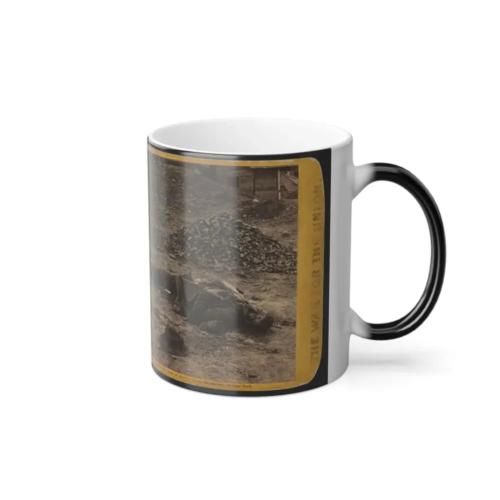 A Rebel Soldier, Killed in the Trenches Before Petersburgh (I.E. Petersburg) ... (U.S. Civil War) Color Changing Coffee Mug 11oz - Go Mug Yourself