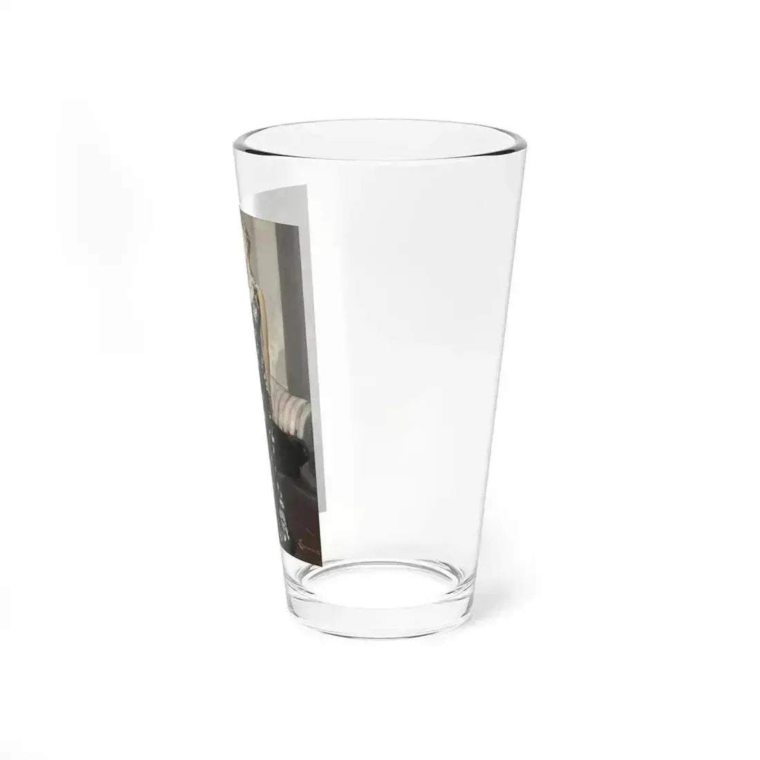 A Reflection of Beauty, magazine story illustration, circa 1930s (Magazine Illustration) Pint Glass 16oz - Go Mug Yourself