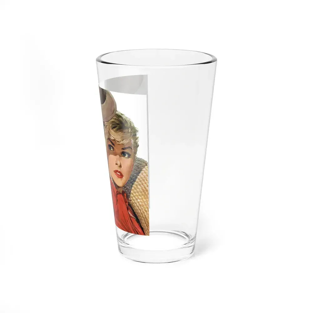 A Remarkable Woman, Redbook, May 1958 (Magazine Illustration) Pint Glass 16oz - Go Mug Yourself