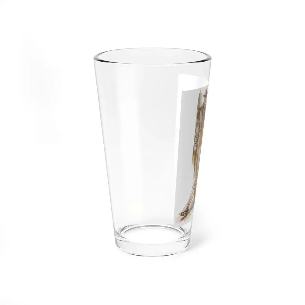 A Reverie in 1936 (Magazine Illustration) Pint Glass 16oz - Go Mug Yourself